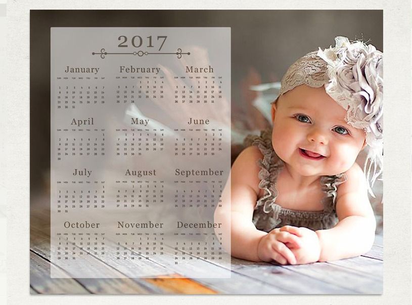 Com crear un calendari de fotografies personalitzat- Pares i Nens