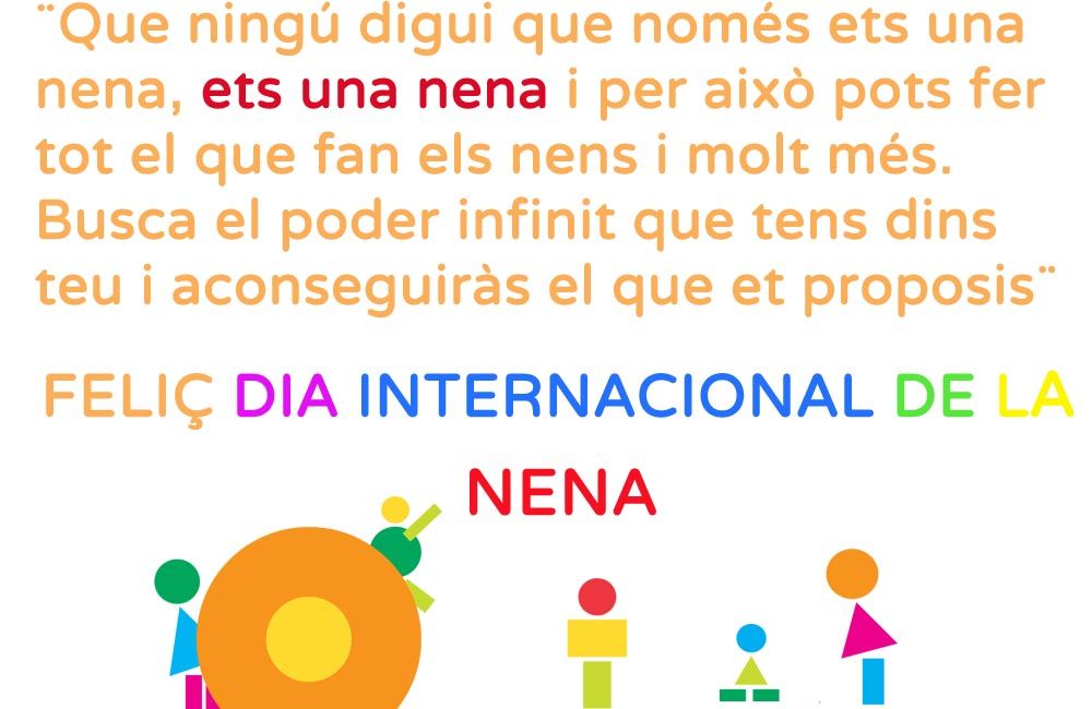 Feliç Dia Internacional de la Nena- Pares i Nens