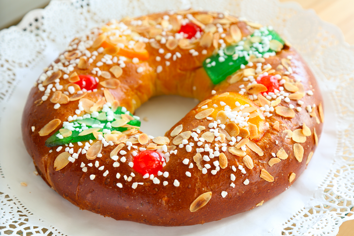 El tradicional tortell de Reyes JODO: Cedida
