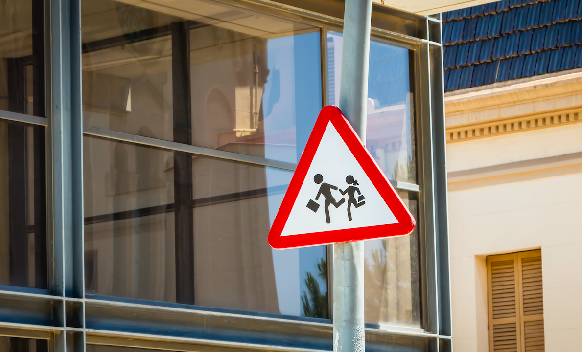 Antes de que los niños vayan solo tienen que practicar el recorrido FOTO: Cedida