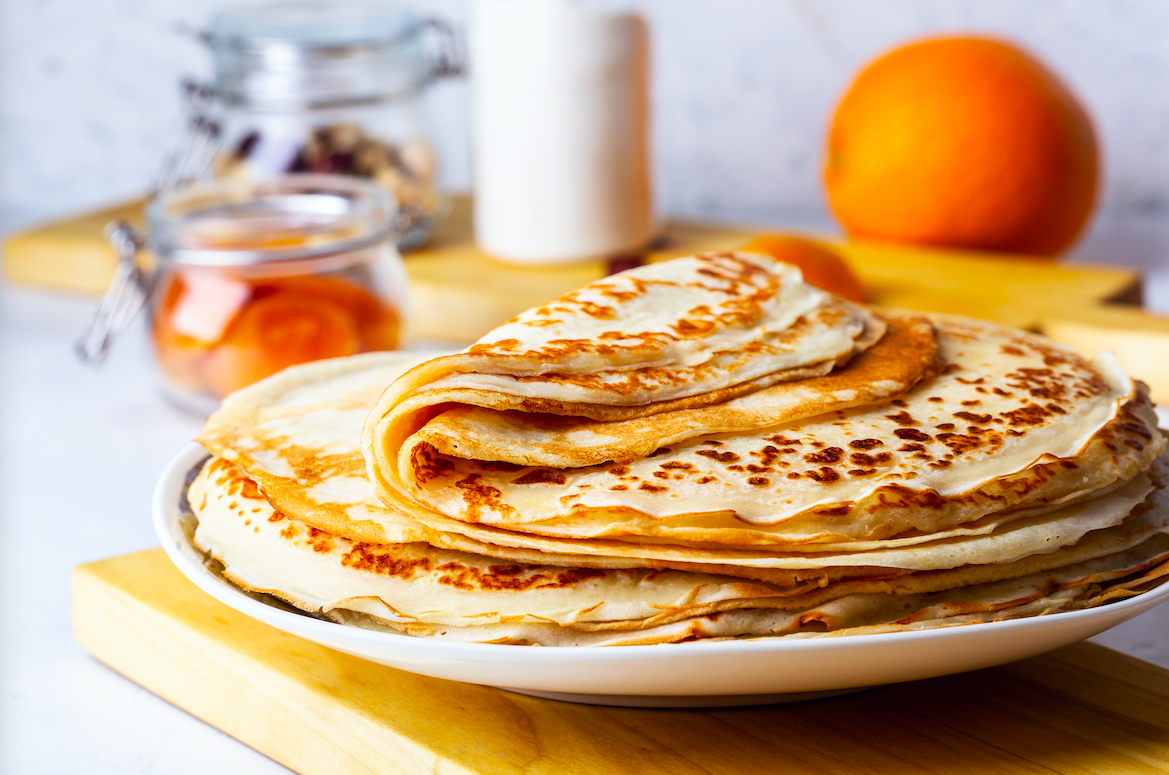 Imatge dels creps sense gluten i sense ou FOTO: Cedida