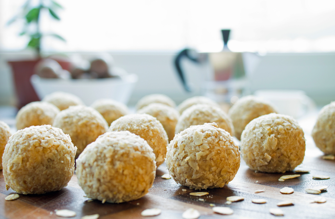 Unas bolitas de coco JODO: Cedida