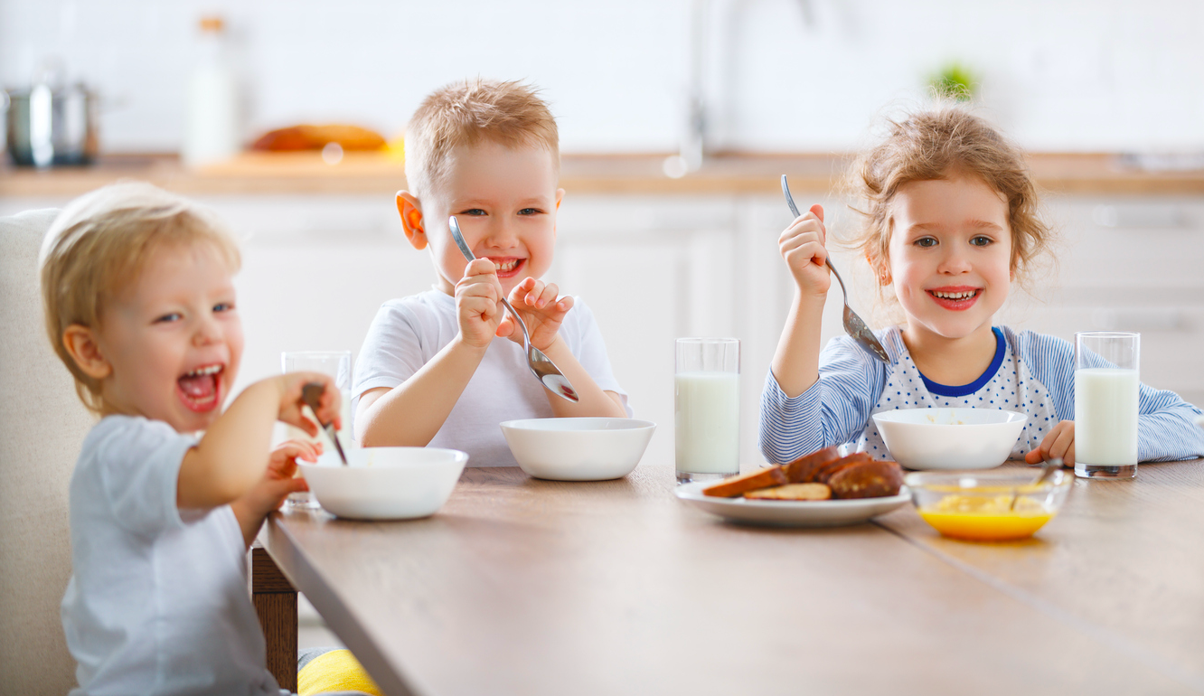 Los niños tienen que estar bien notrits FOTO: Cedida