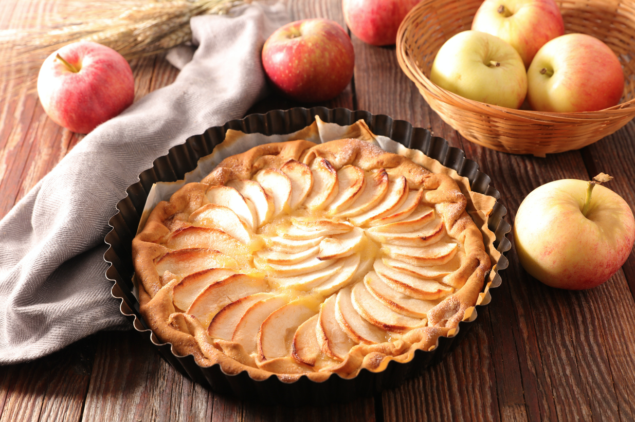 Un pastel de manzana JODO: Cedida