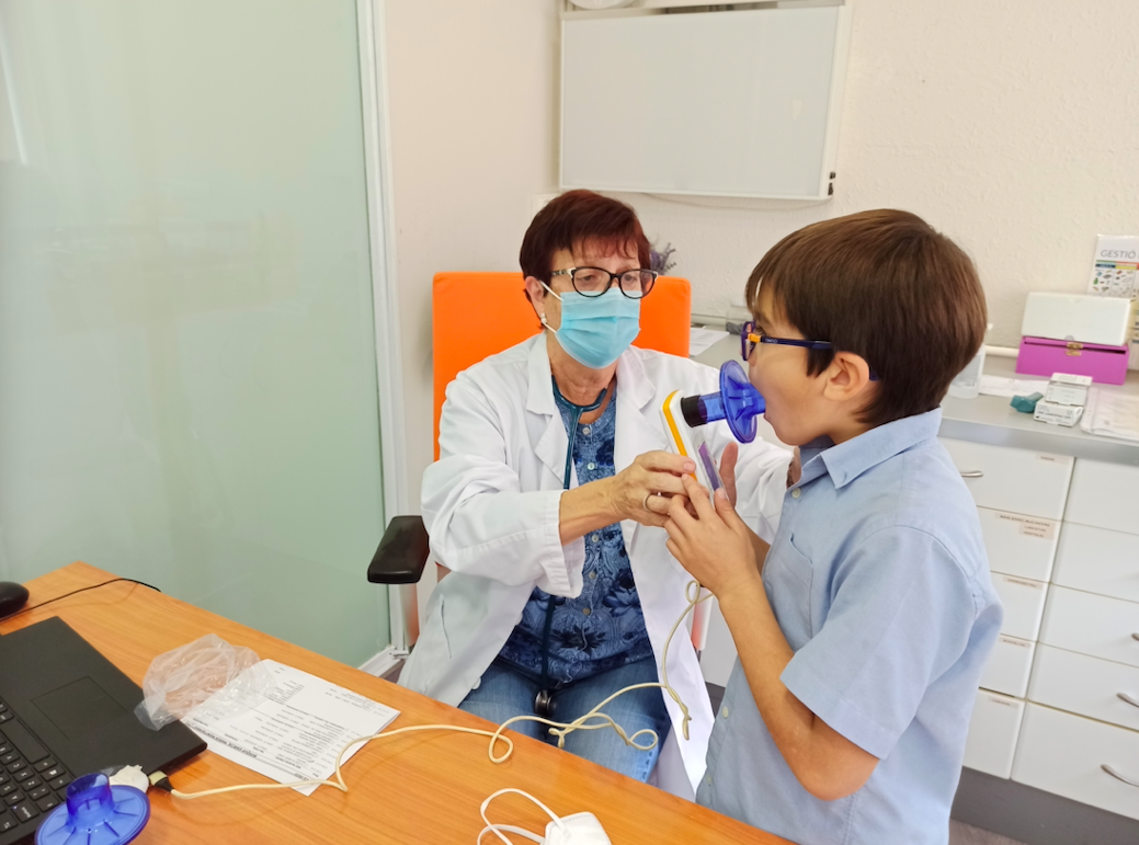  El servei de neumo-al·lergologia pediàtrica de Grup Policlinic FOTO: Cedida