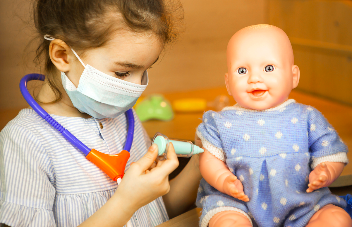 Las muñecas y ninos aportan muchos beneficios JODO: Cedida