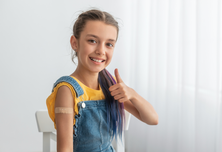 La franja de 5 a 11 años ya hay casi un 30 % de la dosifique FOTO: Cedida